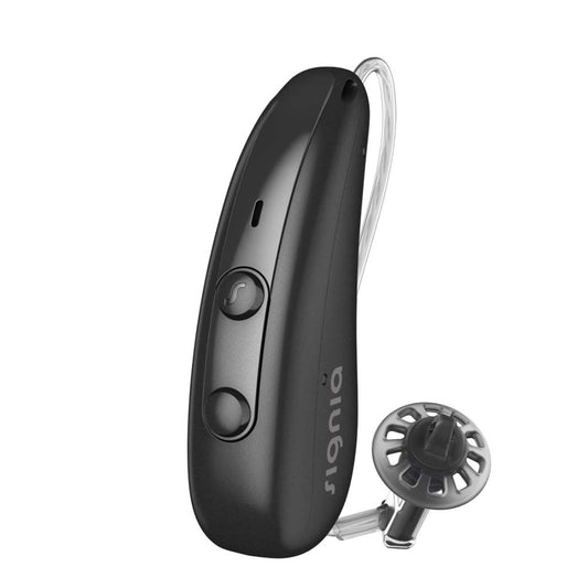 Signia Pure Charge&Go 5IX Hearing Aids - Black