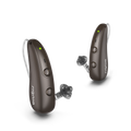 Signia Pure Charge&Go BCT 3IX Hearing Aids - Deep Brown