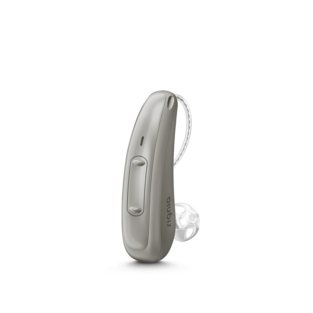 Signia Pure Charge&Go 7X Hearing Aids - Dark Granite