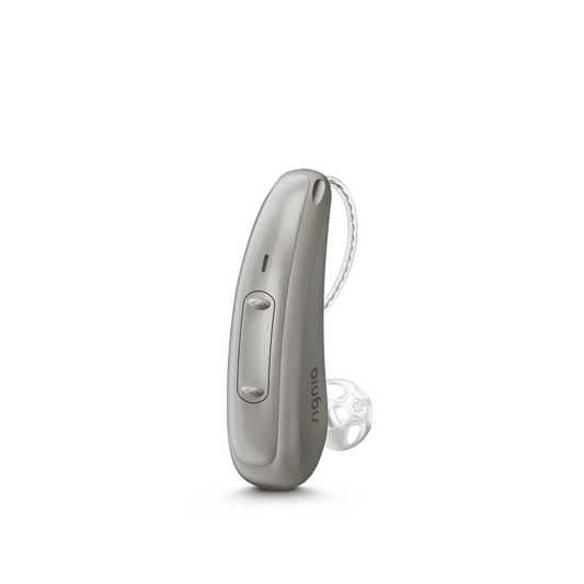 Signia Pure Charge&Go 7X Hearing Aids - Dark Granite
