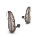 Signia Pure Charge&Go BCT 7IX Hearing Aids - Sandy Brown