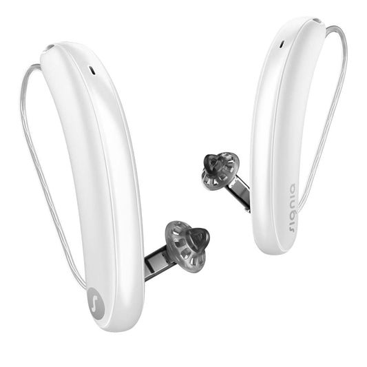 Signia Styletto 3IX Hearing Aids - Snow White